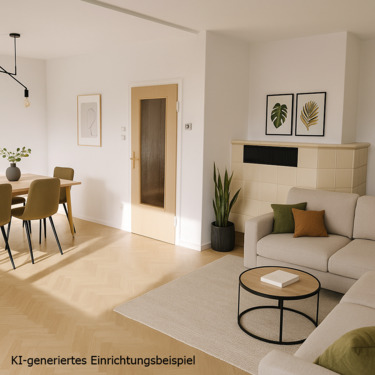 KI-generiertes Einrichtungsbeispiel Wohnzimmer - 