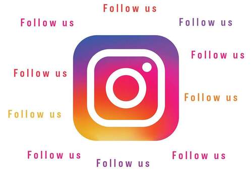 Instagram follow us - 