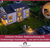 Exklusive Neubau-Balkonwohnung mit hochwertiger Ausstattung - nur 500 m zur Schlei - Kappeln