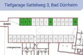 Sattelweg Tiefgarage.jpg - Tiefgaragenstellplatz, Bad Dürrheim, Sattelweg - Nähe Solemar