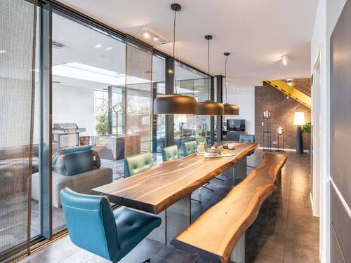 Ansicht Esszimmer/Terrasse - 6 Zimmer Einfamilienhaus in Langenhagen