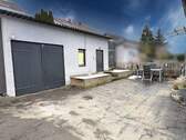 Gartenhaus mit Garage - 