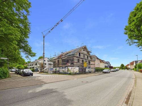 Strassenansicht Rohbau - 