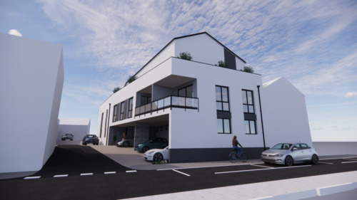 Seitliche Frontansich - 