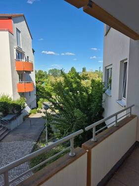 Zugang Wohnung mit Mainblick - 