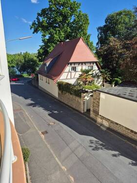 Balkonblick - seitlich Main - Etagenwohnung mit 56,30 m² in Kitzingen zum Kaufen