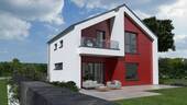 Ansicht Garten Trespa - Einfamilienhaus mit 172,00 m² in Algermissen zum Kaufen