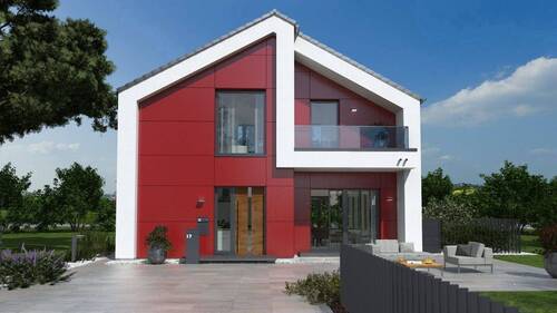 Ansicht Eingang Trespa - 