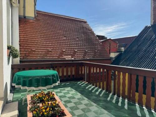 Balkon - 7 Zimmer Einfamilienhaus zum Kaufen in Wurzen