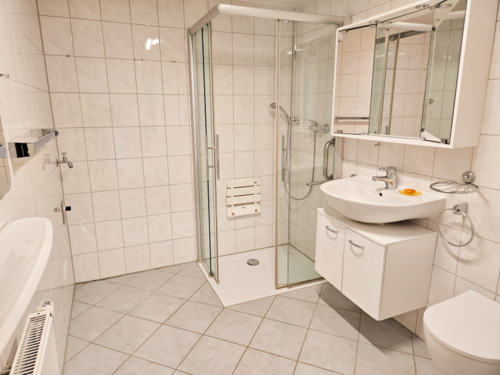 Badezimmer - 3 Zimmer Etagenwohnung in Rheda-Wiedenbrück