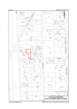 Flurkarte Birkenstraße (2).jpg - Grundstück zum Kaufen in Borkwalde