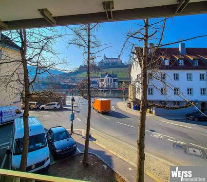 Blick vom Balkon - 