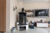 Kamin im Wohnzimmer - 4 Zimmer Doppelhaushälfte in Kerpen