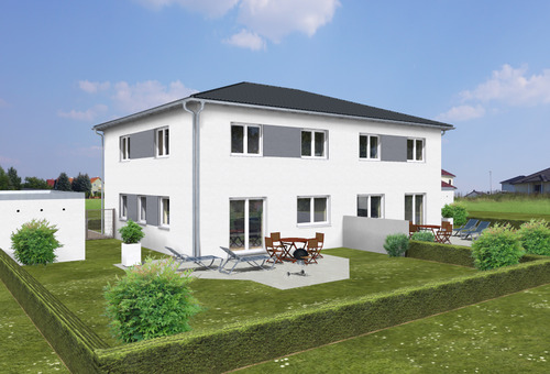 Garten Giebel West.png - 5 Zimmer Doppelhaushälfte in Berg bei Neumarkt in der Oberpfalz