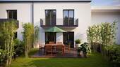 Garten / Terrasse - Reihenmittelhaus mit 137,00 m&sup2; in München zum Kaufen