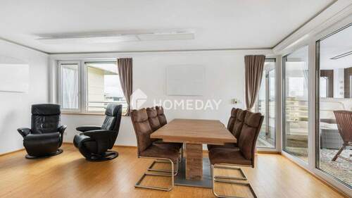 Wohnzimmer 4 - Terrassenwohnung mit 124,00 m² in Radolfzell am Bodensee zum Kaufen