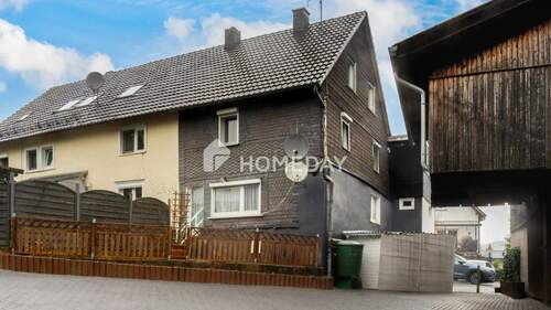 Außenansicht 3 - 5 Zimmer Doppelhaushälfte in Wiehl