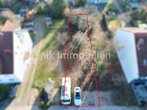 Drohnenaufnahme - ***Bauen. Ankommen. Wohlfühlen. Grundstück in ruhiger Lage von Brühl-Rohrhof***