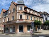 Außenansicht Wohn- und Geschäftshaus - Büroräume (Praxisräume) mit Schulungs-Besprechungsräumen in absoluter 1a-Bestlage von Neustadt a.d. Aisch