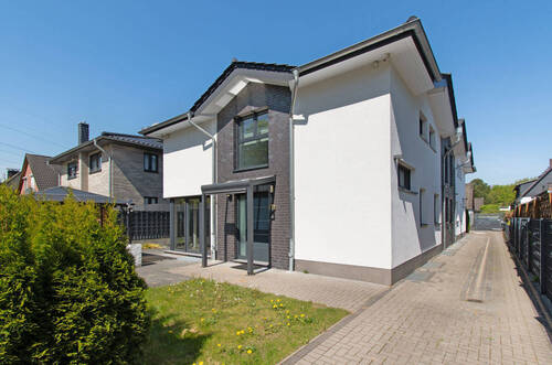 Frontansicht des Hinterhauses - 