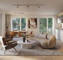 Neubau-Traum mit Kurpark-Blick: Optimal geschnittene 3-Zimmer-Eckwohnung mit Loggia - Stuttgart / Bad Cannstatt