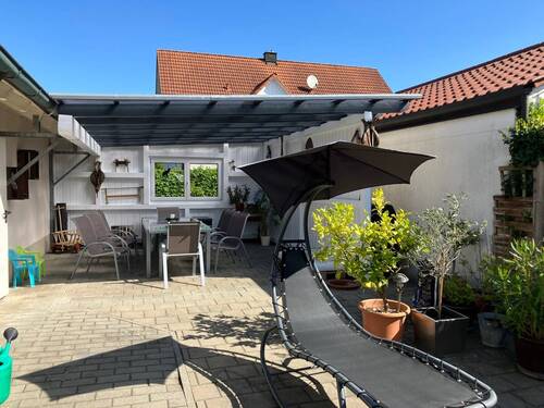 sonniger, geschützter Platz zum Genießen - 