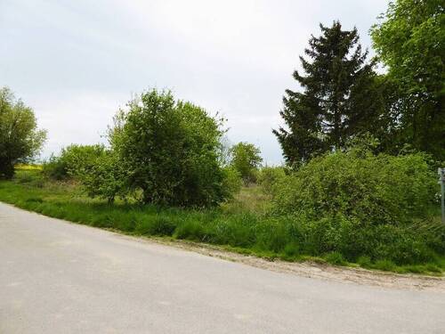 Grundstückseite am Fahrradweg - 