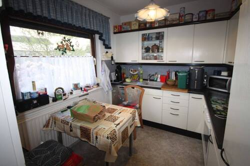 Blick in die Küche - 