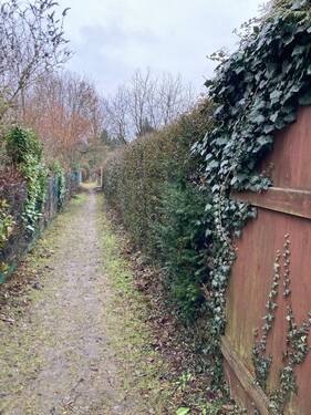 Zuwegung Garten Portitz.JPEG - Grundstück zur Miete in Leipzig