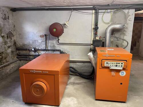 Gasheizung im Keller - 