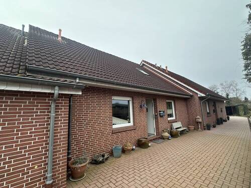 Außenaufnahme - Reihenmittelhaus in zentraler Lage von Ostrhauderfehn