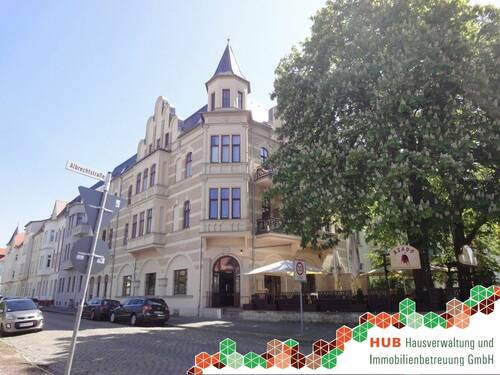 Objektansicht Albrechtstraße 21.jpg - Schöne 3-Zimmerwohnung mit großzügigem Balkon