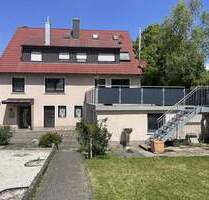 Viel Platz für Familie, Hobby & Entspannung: 2-Fam.-Wohnhaus mit Garten, Pool und modernisierter Wohnung! - Uffenheim Welbhausen