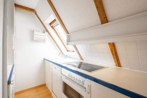 Küche im Dachgeschoss - 