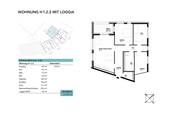 Wohnung H1.2.2 mit Loggia - 