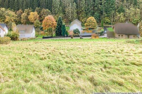 Blick vom Grundstück - 