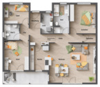 BG128 - Grundriss Erdgeschoss - 