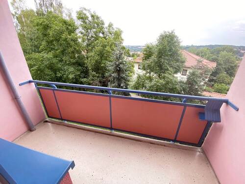 Balkon - 3 Zimmer Etagenwohnung in Döbeln