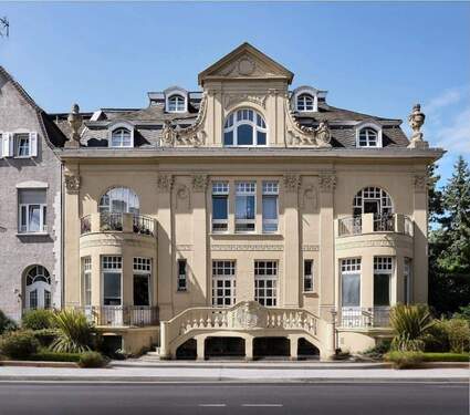 Straßenansicht - Altbaujuwel mit Charakter: Architektur, die man spürt - Ein Haus mit Seele und Geschichte!