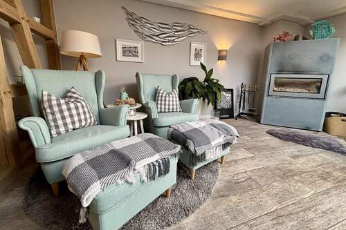 Relaxbereich am Kamin - 