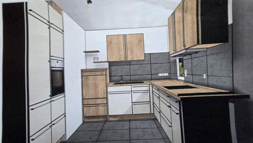 Zeichnung Einbauküche - 