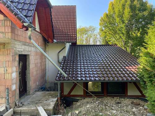 Rückseite Carport - 