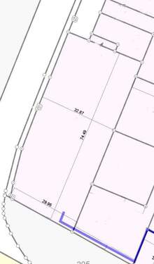 Maße Grundstück - Grundstück in Leipzig