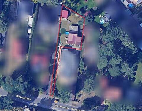 Karte Satellit - Grundstück zum Kaufen in Falkensee