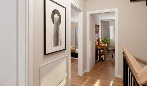 Helle und freundliche Flurbereiche - 