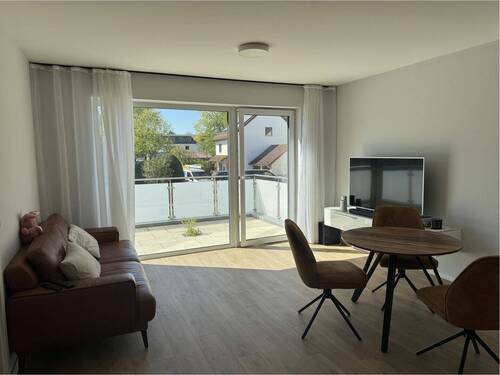 Blick auf Balkon - 