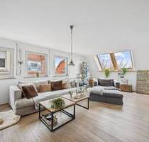 Modern, offen und zentral: 3,5-Zimmer-Maisonettewohnung mit traumhafter Dachterrasse - Ludwigsburg West