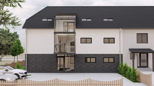 Nordansicht - Etagenwohnung mit 51,10 m² in Nürnberg zum Kaufen