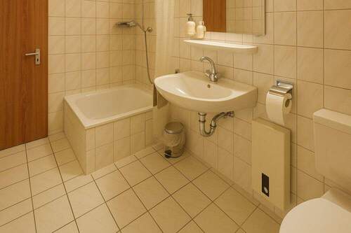 Badezimmer - 2 Zimmer Etagenwohnung in Düsseldorf