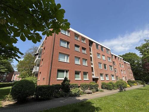 Außenansicht - 2 Zimmer Etagenwohnung zum Kaufen in Hamburg